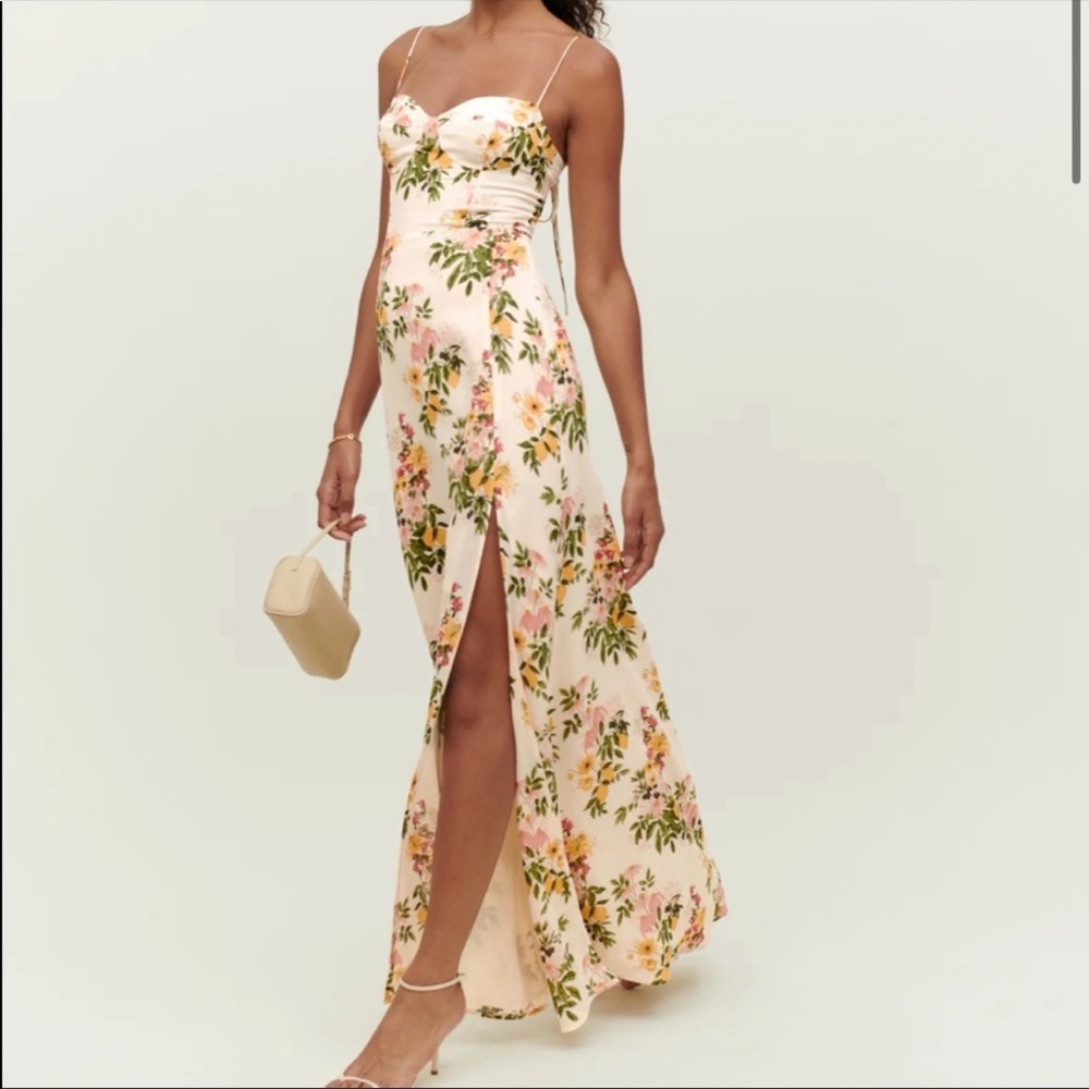 Reformation Melita Maxi Dress in Milo Size 2